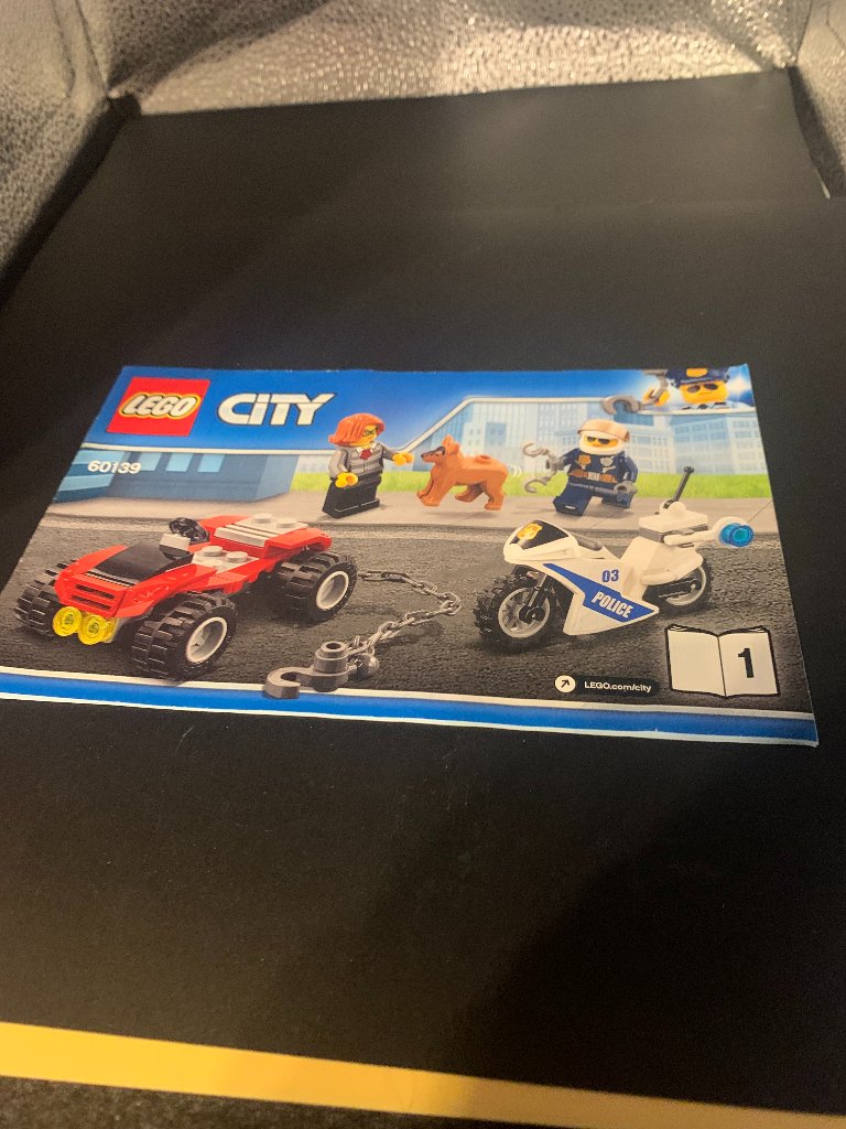 Lego City 60139 1 Instruction Manual Booklet Selling As Is